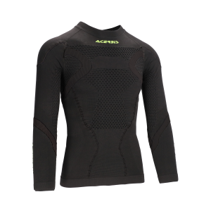 Acerbis X-Body Winter 2.0 műszaki póló, fekete/sárga, XXL, 5, nordicamoto.ro