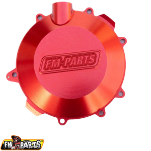 V2 Fm-Parts tengelykapcsoló-burkolat KTM/Husqvarna 250/300 (2017–2022) modellhez, piros, 4, nordicamoto.ro