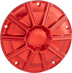 10-gauge Derby Cover Red Anodized