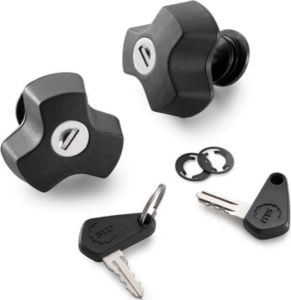 Lock for quicklock case carrier