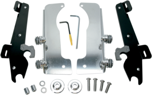 Fats/slim Windshield Trigger-lock Complete Mount Kit Black