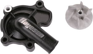 Supercooler Water Pump Cover And Impeller Kit Black