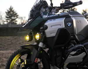 Upper Driving Light Mount Black 