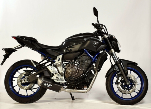 Force Full Exhaust Systems Silver, Black 