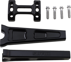 Handlebar Riser Kit Black