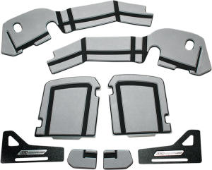 Saddlebag Shelf Set Gray, 3, nordicamoto.ro