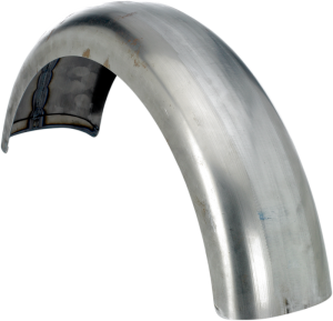 Spun Steel Rear Fender Unfinished
