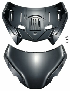 SHOEI GTA2 sisak elülső légbeömlő kiegészítő – Good Morning, 5, nordicamoto.ro