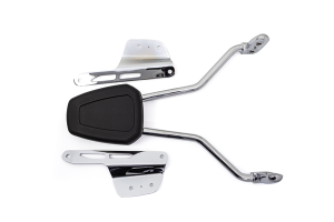 Sissy Bar Harley Davidson Black, Silver, 1, nordicamoto.ro