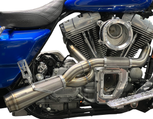 Big Sexy 2-into-1 High Performance Exhaust Polished, 2, nordicamoto.ro