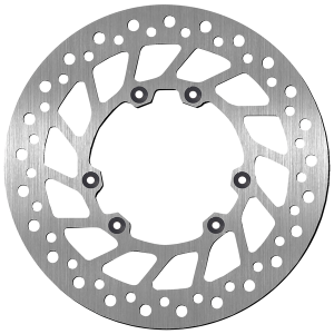 Brake Rotor Round Silver