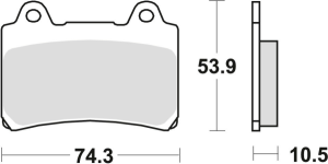 TRW organikus első/hátsó fékbetétek a következő YAMAHA modellekhez: SRX 600 '88–'95/FZ 750 '89–'94/XV 750 '92–'94/TDM 850 '91–'96/FJ 1200 '88–'97/XVZ 1300 (1986–2001)/XV 1600 (1999–2004), nordicamoto.ro