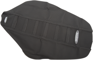 6-rib Gripper Seat Cover Black