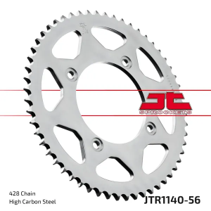 JT SPROCKETS hátsó lánckerék, természetes színű , nordicamoto.ro