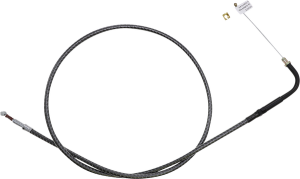 Karbonfibr Braided Throttle/idle Cable Black