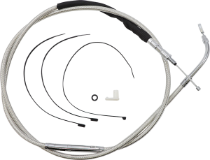 High-efficiency Polished Stainless Clutch Cable Silver