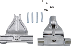 Passenger Floorboard Mount Silver, 1, nordicamoto.ro