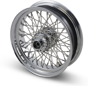 Wheel Assemblies Laced 60-spoke Front Chrome Silver