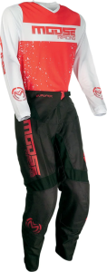 Tricou Moose Racing Qualifier™ White/Red 3XL, 2, nordicamoto.ro