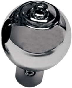 Billet Choke Cable Knob Silver