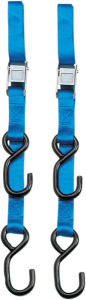 Heavy-duty 7’ Cam Buckle Tie-downs Blue, 1, nordicamoto.ro