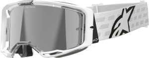 Ochelari Alpinestars Vision 8 Corp White, 1, nordicamoto.ro