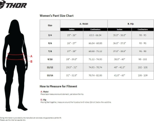 Pantaloni Dama Thor Sector Split Blue/White 7/8, 2, nordicamoto.ro