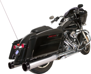 El Dorado Dual Exhaust System Black, 2, nordicamoto.ro
