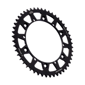 JT SPROCKETS Öntisztító, könnyű hátsó lánckerék, fekete 