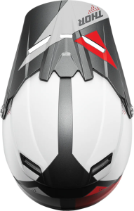 Vsr Kt Yth Sct Bld Ch-wh Gray, Red, White 