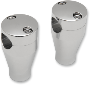 Handlebar Riser Sockets Silver