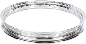 Rim 21x2.15 40-spoke Steel Chrome Silver