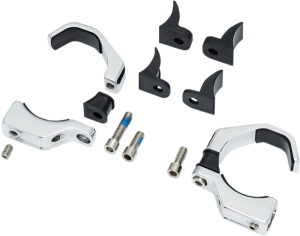 Pipe Wrench Fork Mounts For Custom Lights Chrome, 4, nordicamoto.ro