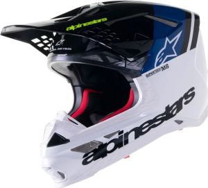 Casca Alpinestars Supertech M8 Radium 2 Blue/White XL, 1, nordicamoto.ro
