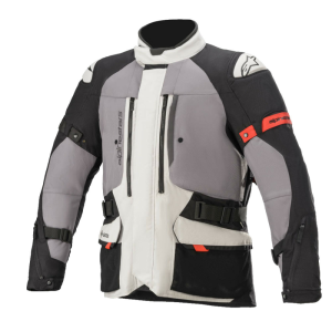 Outlet Street/ADV, Alpinestars Ketchum Gore-Tex textil motoros kabát, jégszürke/sötét szürke–fekete, nordicamoto.ro