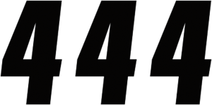 Number Stickers Black, 2, nordicamoto.ro