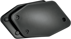 Snowmobile Number Plate Black