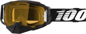 Ochelari Snowmobil 100% Armega Black