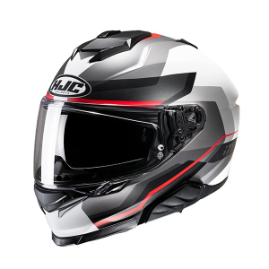 Casca HJC i71 Nior Fluo Rosu S, 3, nordicamoto.ro
