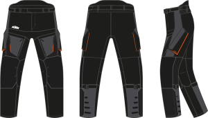 KTM TERRA ADVENTURE V3 nadrág, fekete/szürke, L/34, 1, nordicamoto.ro