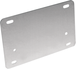 License Backing Plate