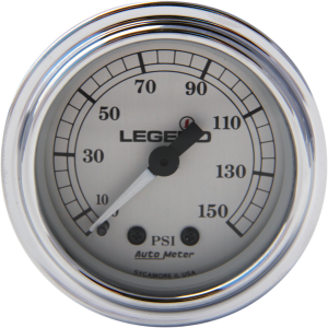 Fairing Mounted Led Backlit Psi Gauges White