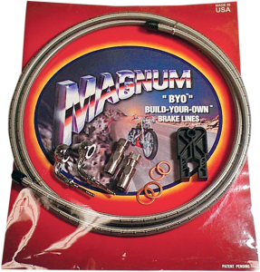 Byo® Build-your-own® Dot Brake Line Kit Raw, Silver, 1, nordicamoto.ro