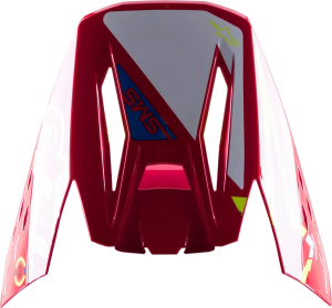 Sm5 Helmet Visor Red, White ONE SIZE, 2, nordicamoto.ro