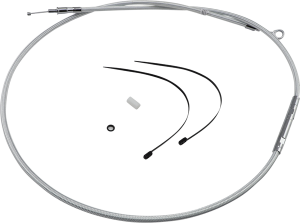 High-efficiency Braided Sterling Chromite Ii® Clutch Cable Silver, 2, nordicamoto.ro
