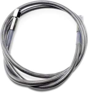Universal Brake Line Silver, Clear-coated