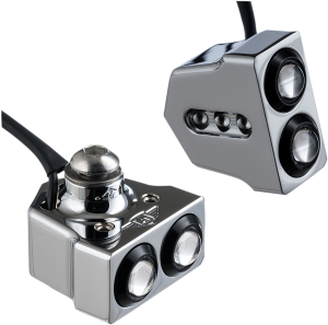 Rat Eye Led Turn Signals Chrome