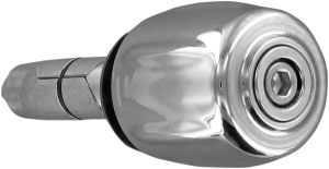 Mechanical Cruise Assist Handlebar End Weight Silver, 3, nordicamoto.ro
