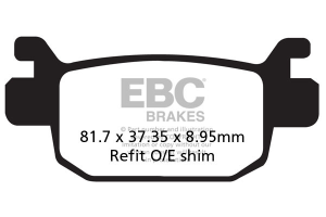 Sfac Carbon Series Scooter Brake Pads