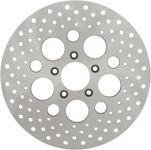 Stainless Steel Drilled Brake Rotor Ground